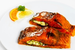 Lachsfilettasche Frischkäse