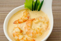 Riesengarnelen in Aioli