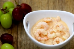 Eismeergarnelen in Cocktailsauce